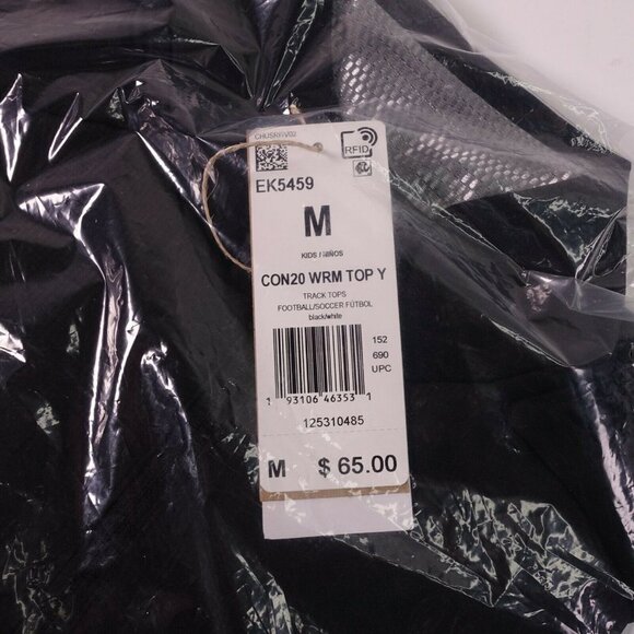 NEW adidas Youth Kid's Warm Up Top Jacket EK5459 - Picture 6 of 7